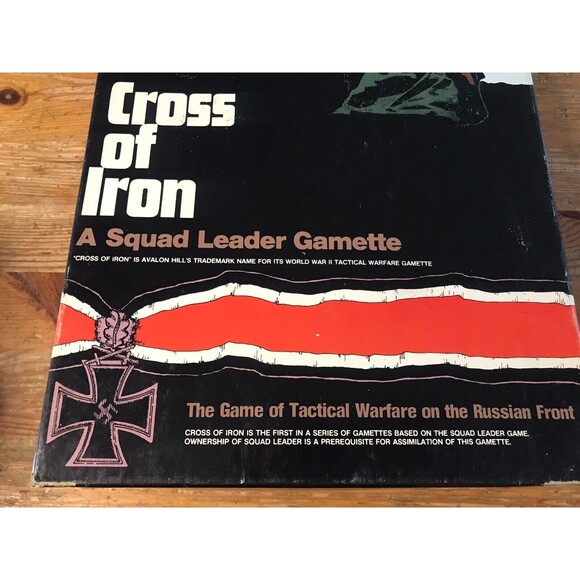 Avalon Hill Squad Leader Cross of Iron Expansion Board Game Gamette - Picture 2 of 9
